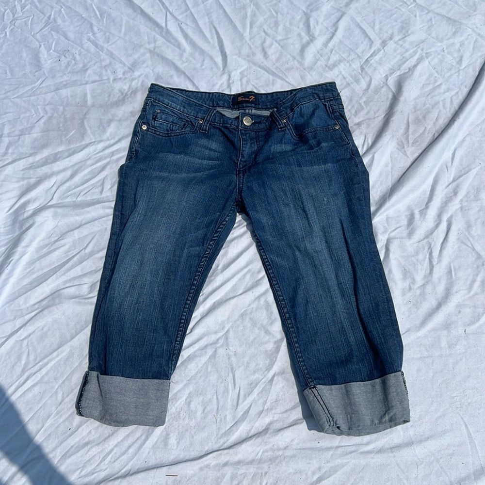 Seven7 Women's Denim Capri Jeans - Size 10 🌸